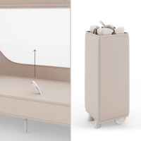 Бебешка сгъваема кошара KinderKraft LEODY UP, Beige-WLTIL.jpeg