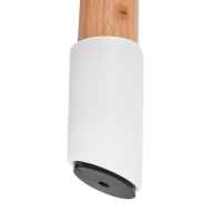 Дървен стол за хранене Cangaroo Gelato, сив-WOPVw.jpeg