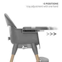 Столче за хранене Lorelli 3in1 Vanilla, Grey-WSi4I.jpeg