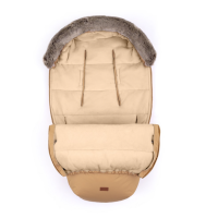 Зимно чувалче за бебешка количка Petite&Mars Footmuff Comfy, карамел-WSjMi.png