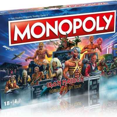 Настолна игра Winning Moves, Monopoly, Iron Maiden