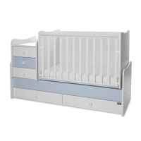 Бебешко легло Lorelli MAXI PLUS NEW 70/160, БЯЛО/BABY BLUE-3BOX-WZxt6.jpeg