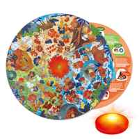 Образователен пъзел за под Hape, Каменна ера, 57.5 см, 100 части-Wev2O.jpeg