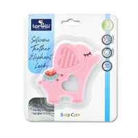 Силиконова гризалка Lorelli Слонче LUCKY, РОЗОВА-WfNYX.jpeg