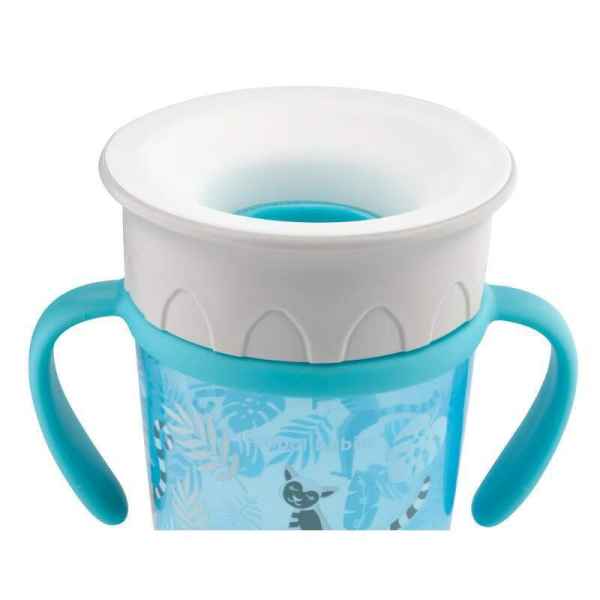 Чаша 360° Canpol Jungle 6м+ 270 мл, синя-WfStv.jpg