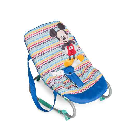 Бебешки шезлонг Hauck Rocky Mickey, geo blue