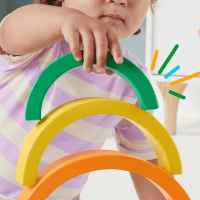 Дървена играчка за подреждане Fisher Price, дъга-Wld8X.jpeg