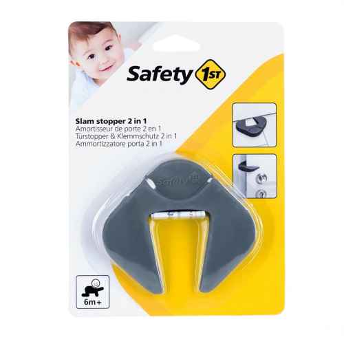 Предпазител срещу затръшване на врата и Стопер под вратата 2в1 Safety 1st