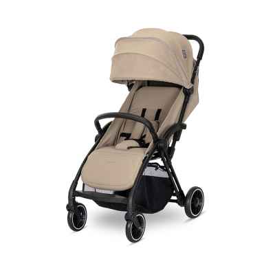 Лятна бебешка количка Lorelli Quick с автоматично сгъване, Beige