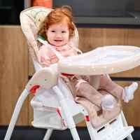 Столче за хранене Lorelli, Dulce, Beige leather-WpjMU.jpeg