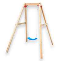 Детска дървена люлка Ginger Home, 56x200x201 см-WtAuk.jpeg