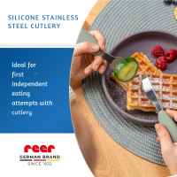 Прибори Reer силикон/стомана, 3 бр.-X0NVT.jpeg