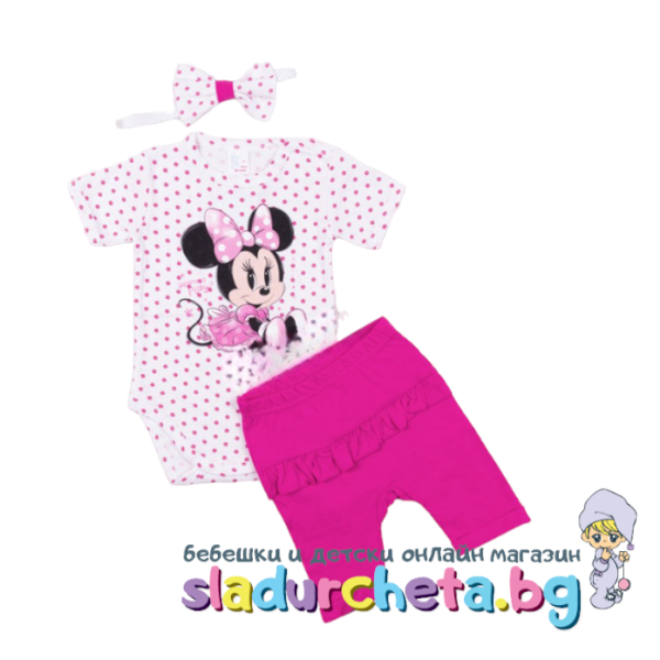 Комплект от 3 части Светли - лента, боди и 3/4 клин-X49Dd.png