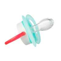 Силиконова залъгалка със симетрична форма Canpol So Cool 6-18м, диня-XE7Yb.jpg