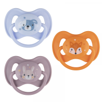 Каучукова залъгалка с форма на черешка Canpol Animals 0-6м, синя куче-XMQNN.png