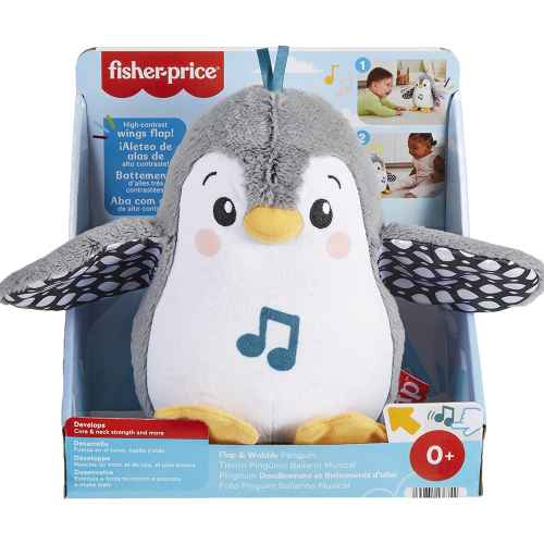 Плюшена музикална играчка Fisher Price, пингвин