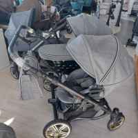 Количка за близнаци 3в1 Adbor Duo lux 3D, сив лен-XcbOk.jpeg