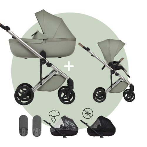 Комбинирана бебешка количка 2в1 Anex Eli, Excite
