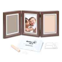 Рамка от 3 части за  2 отпечатъка и снимка Baby Art My Baby Touch, кафява-Xir7H.jpeg