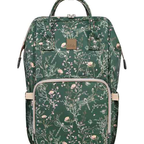 Чанта Kikka Boo Siena Luxe Secret Garden, Deep Green