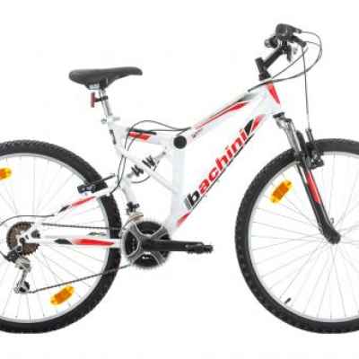 Велосипед Bachini Extreme 26, бял/червен