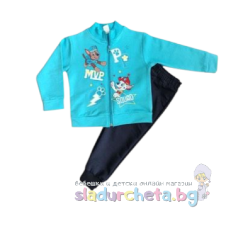 Комплект от 2 части Светли - суитшърт и долнище