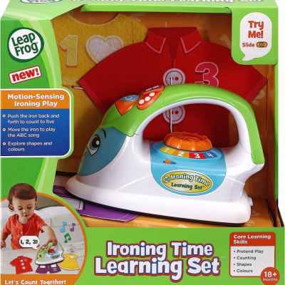 Интерактивна играчка Vtech, Leap Frog, Образователна ютия с дрехи за гладене