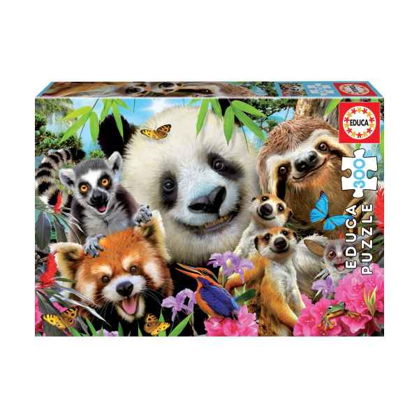Пъзел Educa, Животинско селфи, 300 части-Y51Ad.jpeg