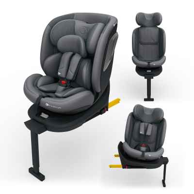 Столче за кола KinderKraft I-360 2 Plus, сиво