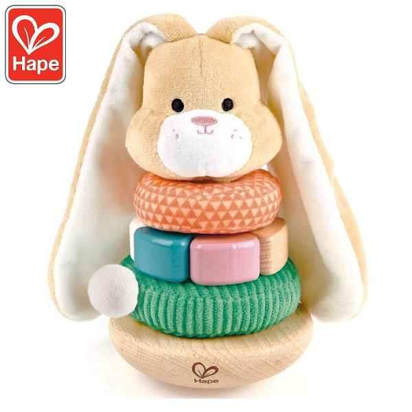 Дървен конус за подреждане Hape, Зайче-YG6Dq.jpeg