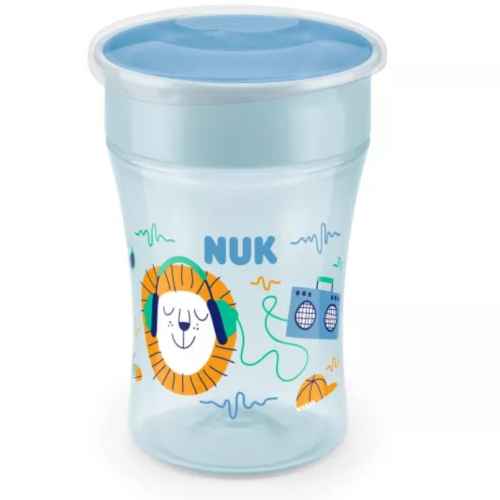 Чаша 360° NUK Evolution Magic Cup, 8+м, Синя