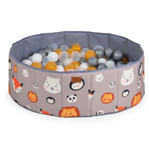 Сгъваем басейн Moni Toys Melo, с 90 бр. топки animals-YL6tP.jpeg