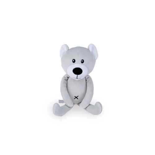 Мека играчка за гушкане Teddy Bear, светлосив