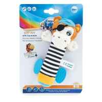 Мека играчка със свирка Canpol 0м+ Pirates, маймунка-YTRZR.jpg