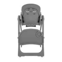 Столче за хранене Kikka Boo Pastello 2, Grey-YVISr.jpeg