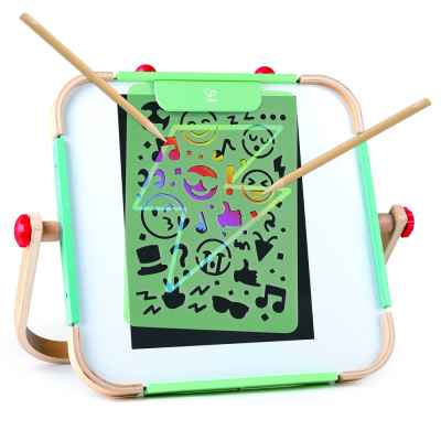 Творчески комплект Hape, Изкуство с драскулки, 8 части