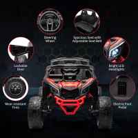 Акумулаторен джип JJ Can-Am Maverick 4x4 UTV 24v, двуместен бежов металик-YYdGd.jpeg