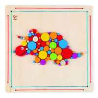 Творчески комплект Hape, Дървена мозайка, Трицераптор-YapSN.jpeg