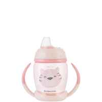 Чаша със силиконов накрайник Kikka Boo Happy face, Pink 200мл-YcQt1.jpeg