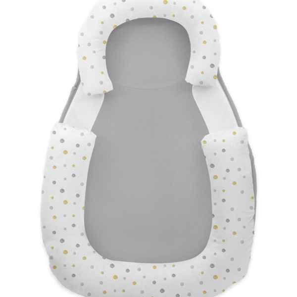 Мемори позиционер срещу преобръщане Kikka Boo, Dots Grey -YdFpT.jpg