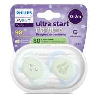 2 бр. залъгалки Philips Avent Ultra Start Night 0-2м дизайн Sleep, момче-YtoqO.jpeg