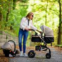 Комбинирана бебешка количка 2в1 Lorelli Alba Premium, Steel Grey + Адаптори -Z0K58.jpeg