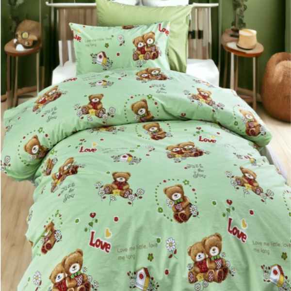 10бр. Детски спален комплект, Мече зелено-Z3YCp.jpeg