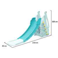 Пързалка Moni Garden Nala, 172 см, синя-Z9fL5.jpeg