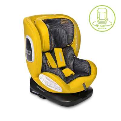 Столче за кола Lorelli Phoenix i-Size ISOFIX 360, Lemon Curry РАЗПРОДАЖБА