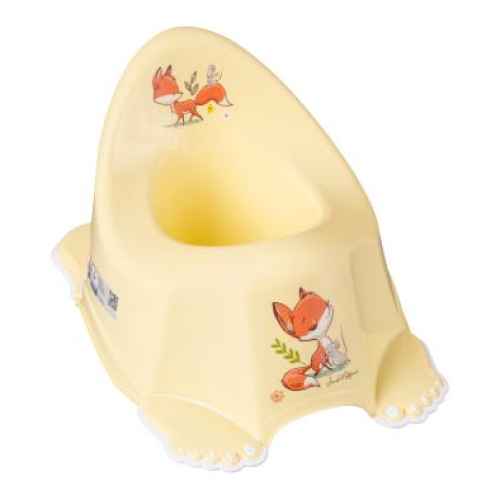 Бебешко анатомично музикално гърне Chipolino Горска приказка, Жълто