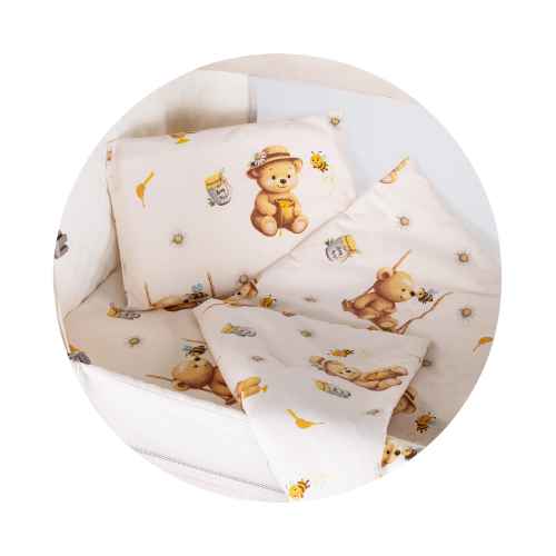 Комплект за мини кошара Chipolino, Сладко мече