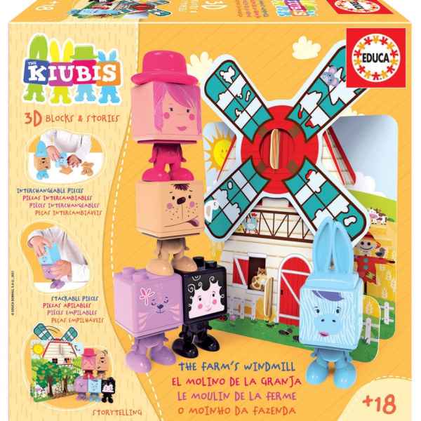 Образователна игра Educa, The Kiubis, Фермерската мелница-ZGblt.jpeg