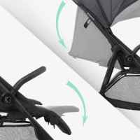 Лятна бебешка количка Kikka Boo Alexa, Dark Grey-ZHMyt.jpeg