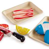 Дървен комплект Hape, Риба и месо, 9 части-ZIBpB.jpeg